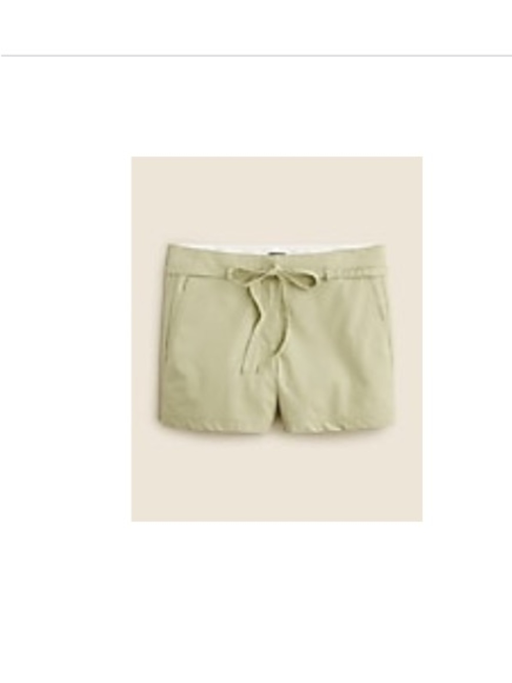 J. Crew Light Sage Shorts